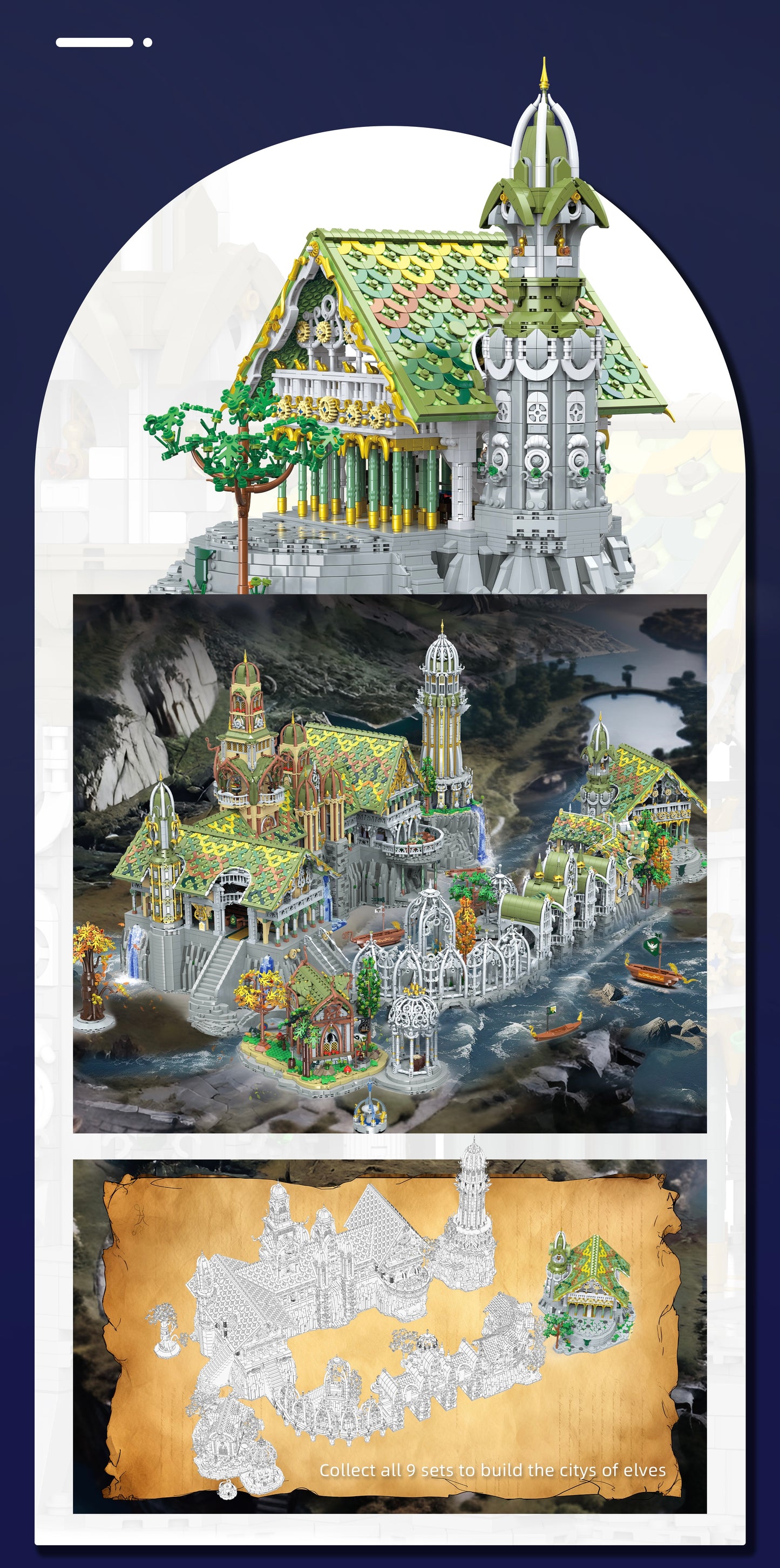 The Hall of Waterfront - 4155pcs