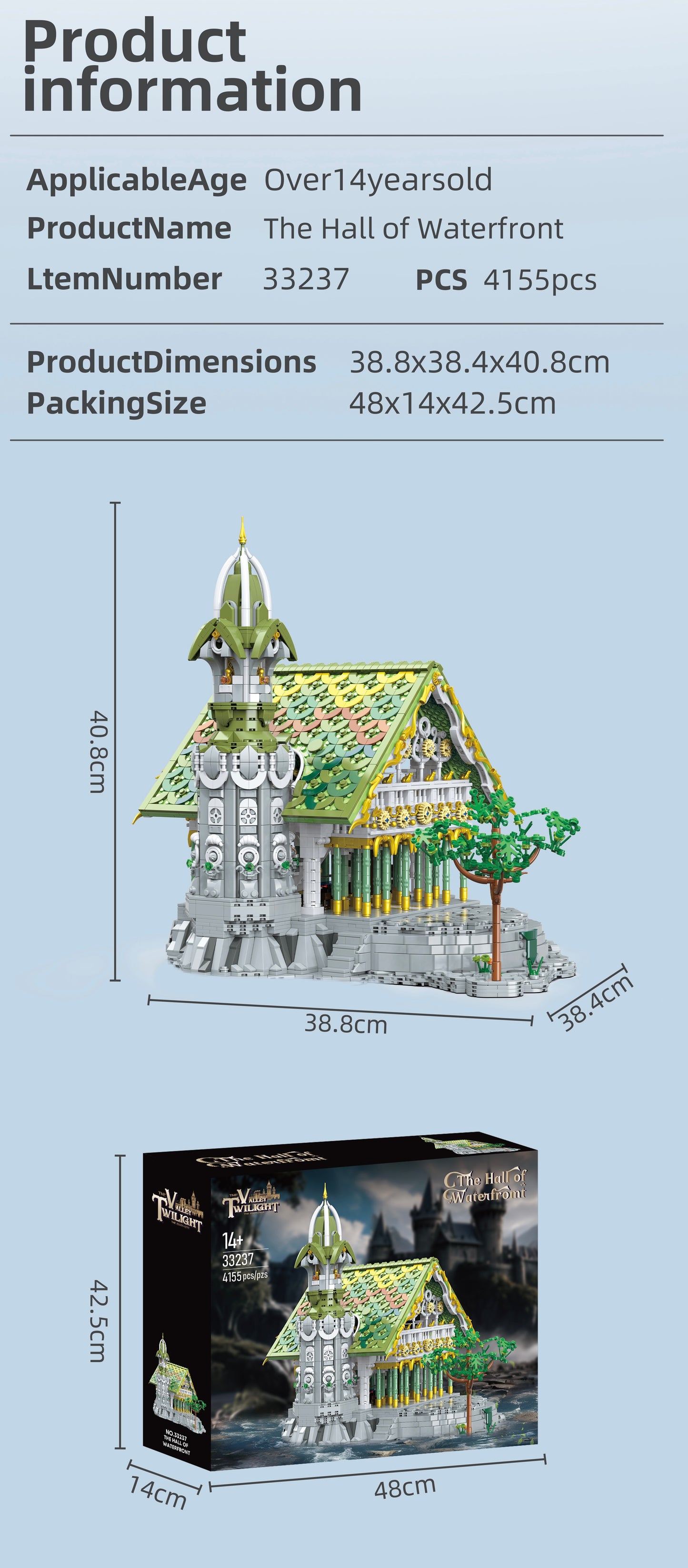 The Hall of Waterfront - 4155pcs