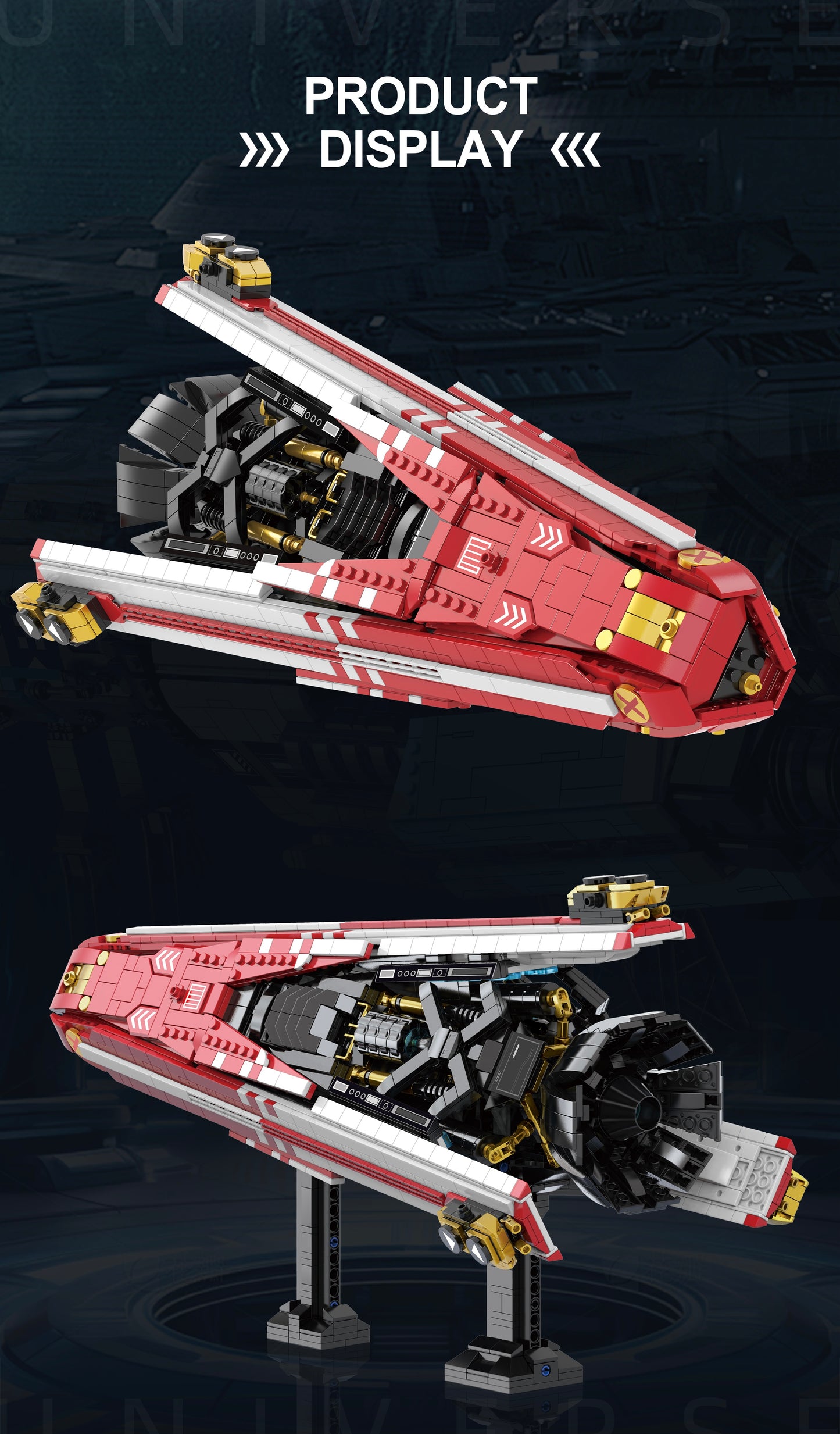 Navy Battleship - 2107pcs