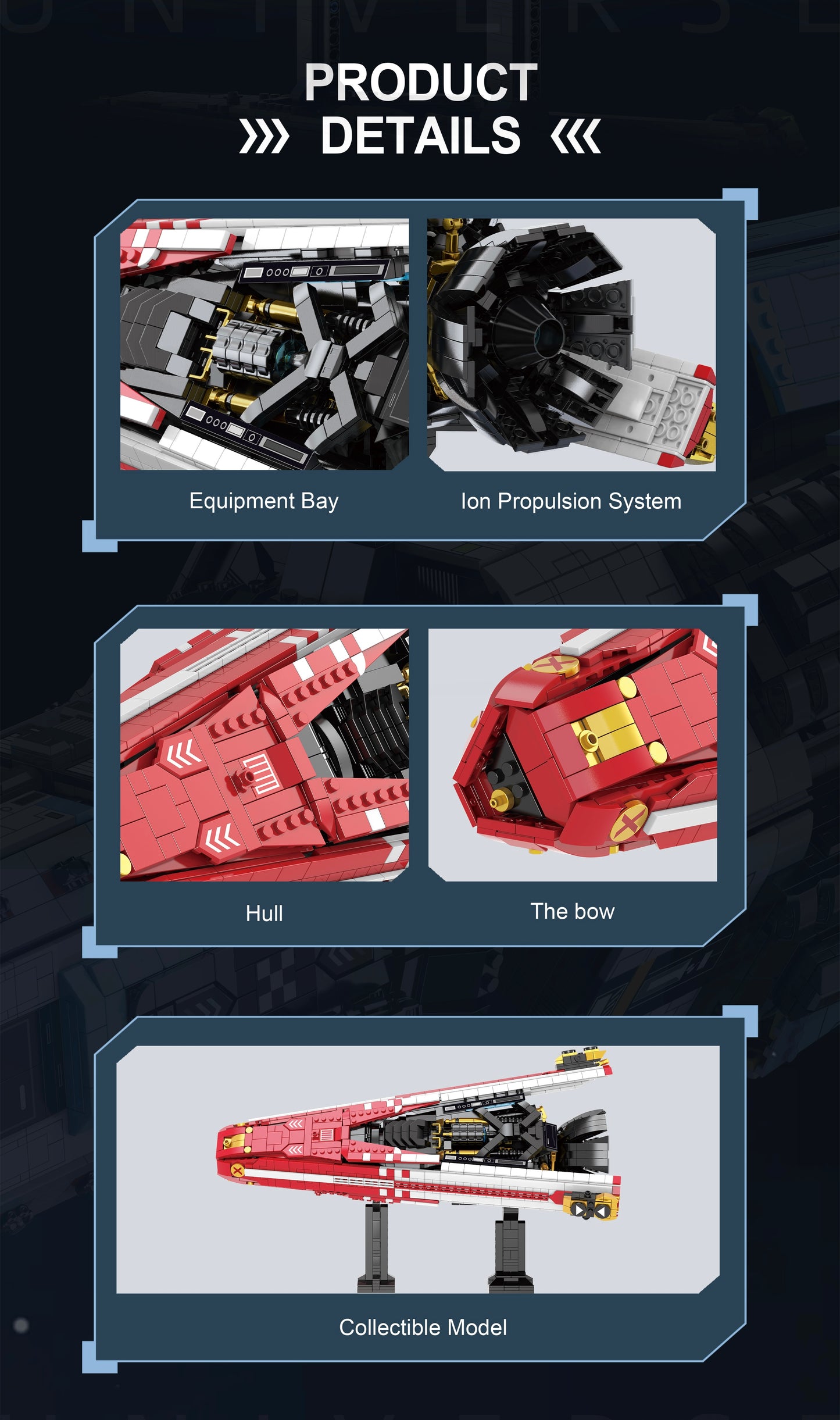 Navy Battleship - 2107pcs