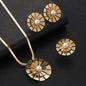 Sunflower Three-piece Jewelry Set